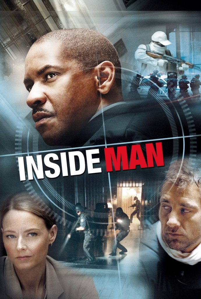 โปสเตอร์ ล้วงแผนปล้น คนในปริศนา 2006 Inside Man